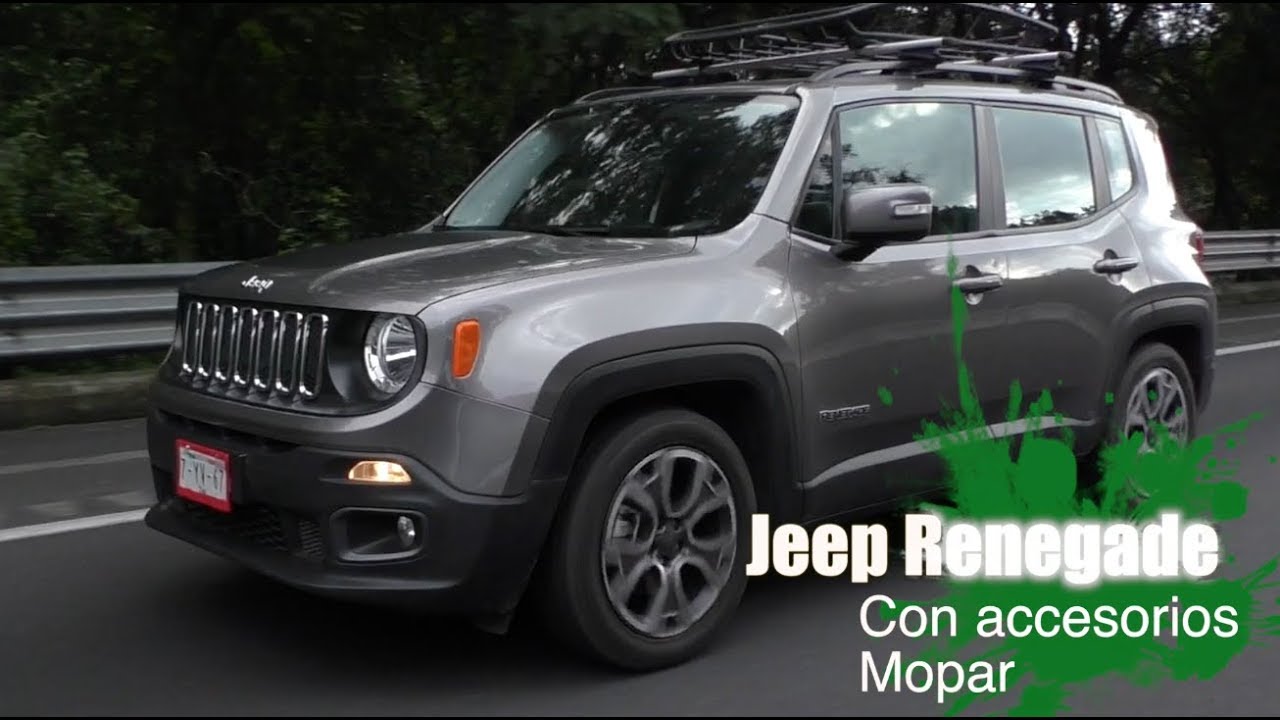 Jeep Renegade 2018 con accesorios Mopar