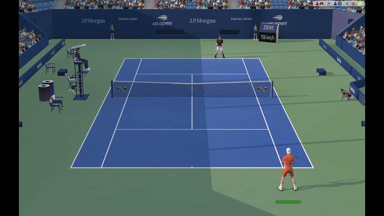 Full Ace Tennis Simulator : Shapovalov VS Korda (US Open)