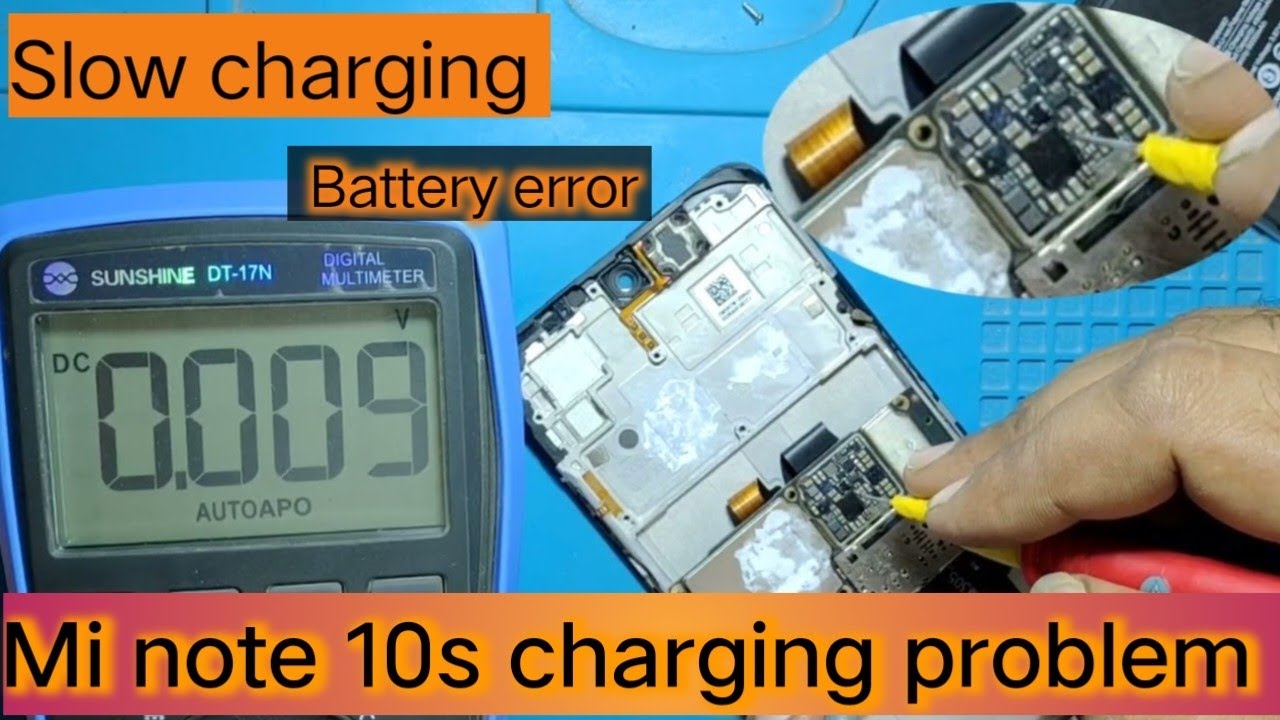 How to fix the charging problem with the MI Note 10