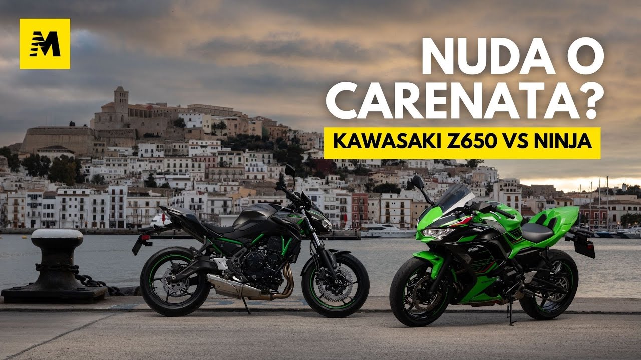 Kawasaki Z650 e Ninja 650 my 2023: doppio test a Ibiza!