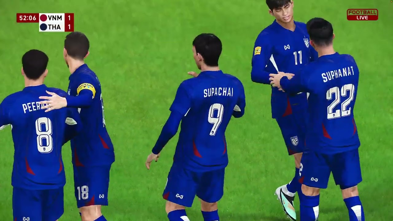 Football Life 26 M4 Mac Mini - Viet Nam VS Thailand | Crossover 26 Ultra FHD