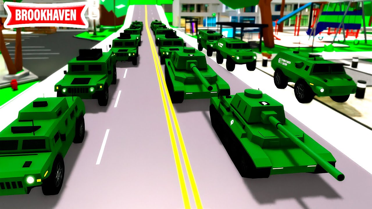 FIZ O MAIOR DESFILE DO EXÉRCITO NO BROOKHAVEN RP!