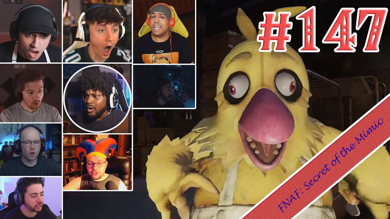 Gamers React to Possessed Chica Five Nights at Freddy's: Secret of the Mimic [