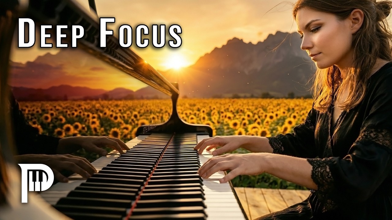 Escape the Noise – Felt Piano for Deep Focus & Study