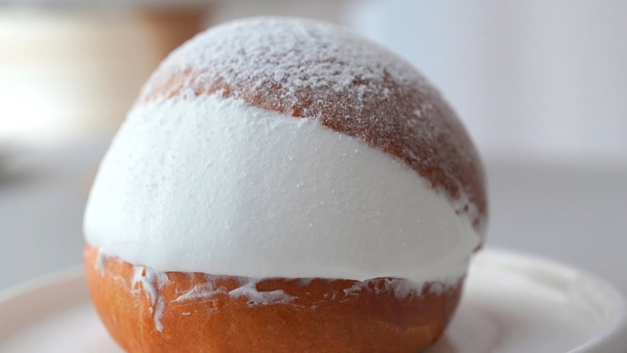Sub) 생크림 폭탄빵 | Cream Bomb Bun | 러블리 베이킹(lovely baking)