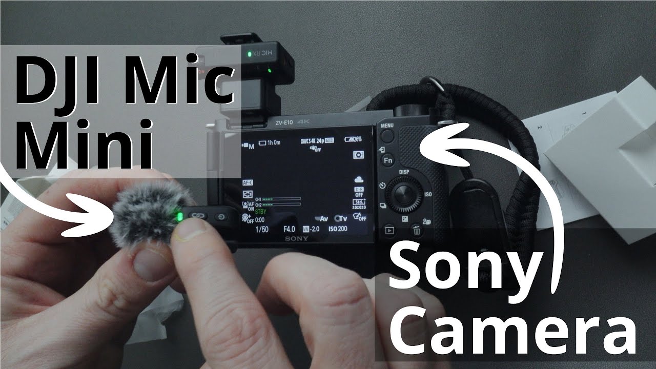 Адаптер DJI Mic Mini для камеры Sony: без проводов и автоматическая запись звука