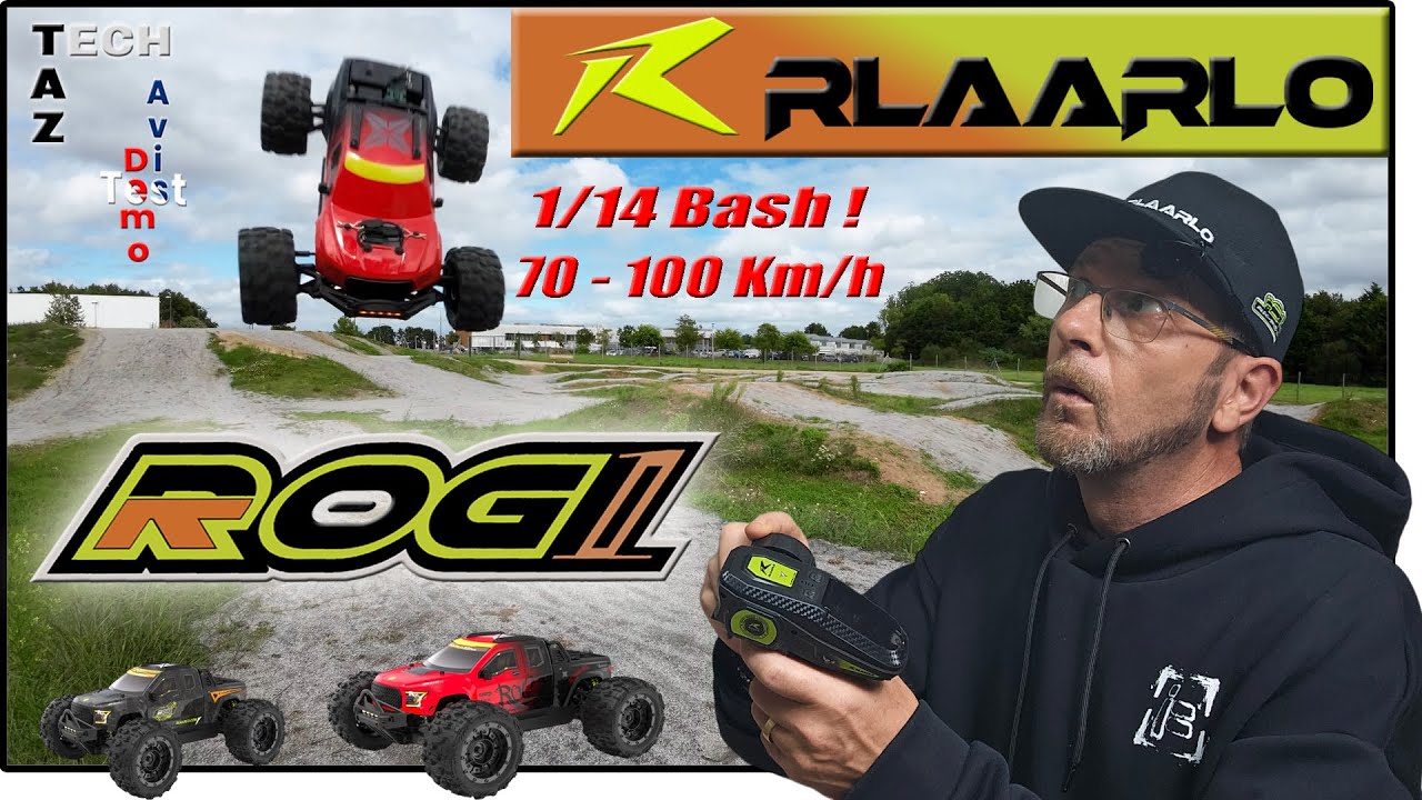 RLAARLO ROG1 1/14 Bash Power & Turtle mode - Avis Test Démo !