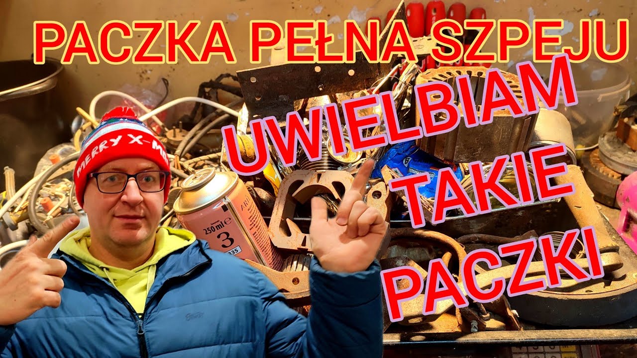 Paczka pełna złomu jak ja to lubię :)