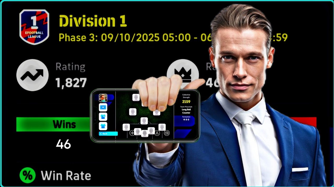 Formation ka ugu adag Efootball ee aad qof walba uga badin karto || New Formation