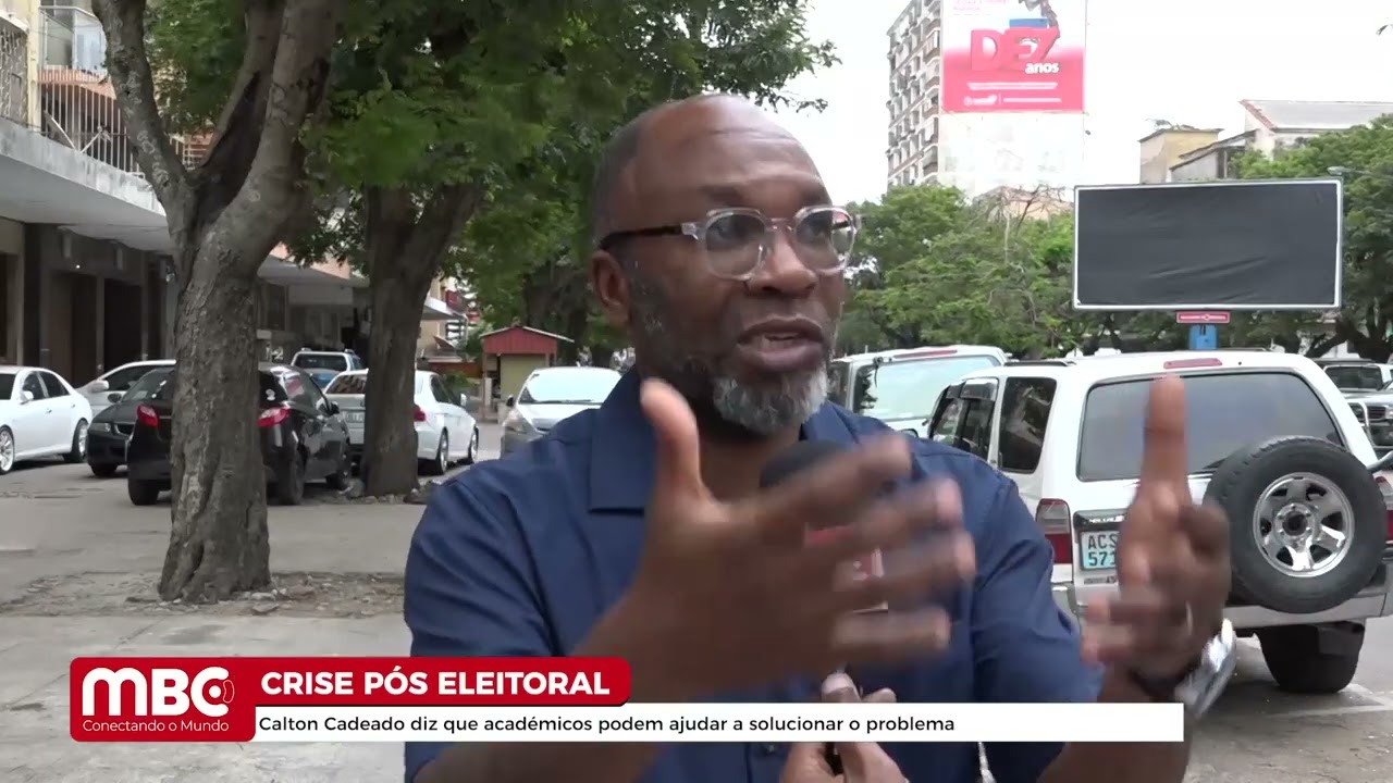 CRISE PÓS ELEITORAL: CALTON CADEADO DIZ QUE ACADÉMICOS PODEM AJUDAR A SOLUCIONAR O PROBLEMA | MBC TV