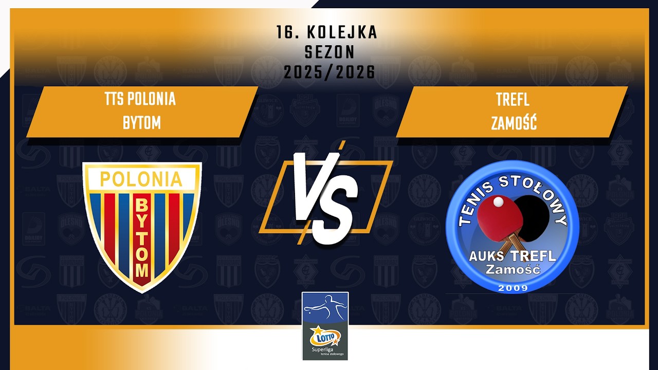 16. Kolejka LOTTO Superligi - TTS Polonia Bytom vs Trefl Zamość
