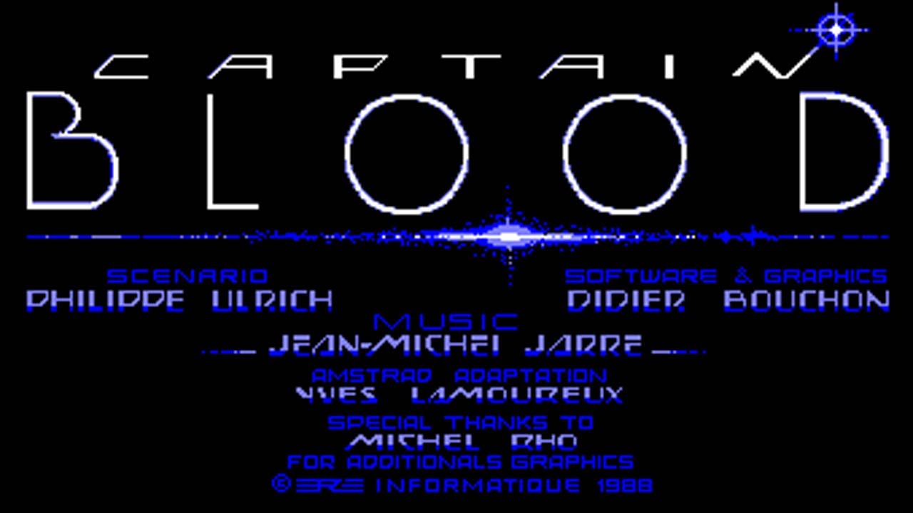 [Amstrad CPC] Captain BLOOD - Longplay