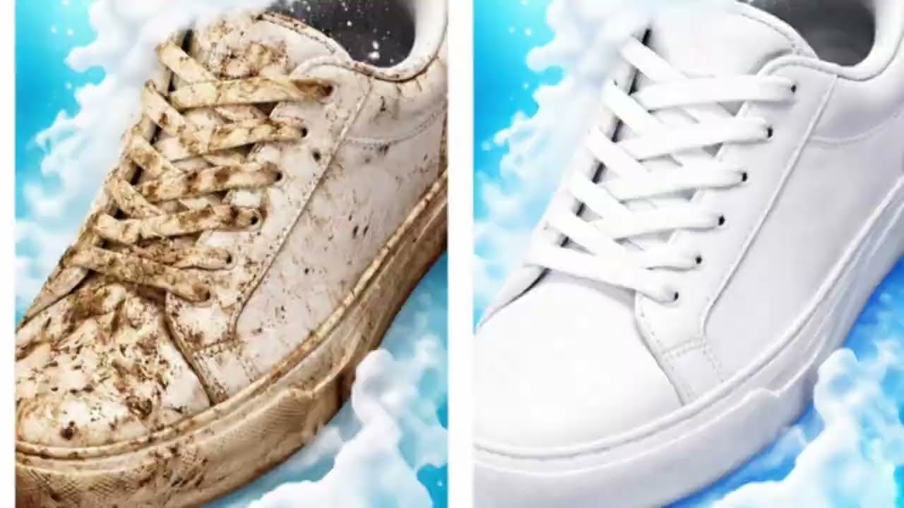 #fyp #cleaning white shoes 