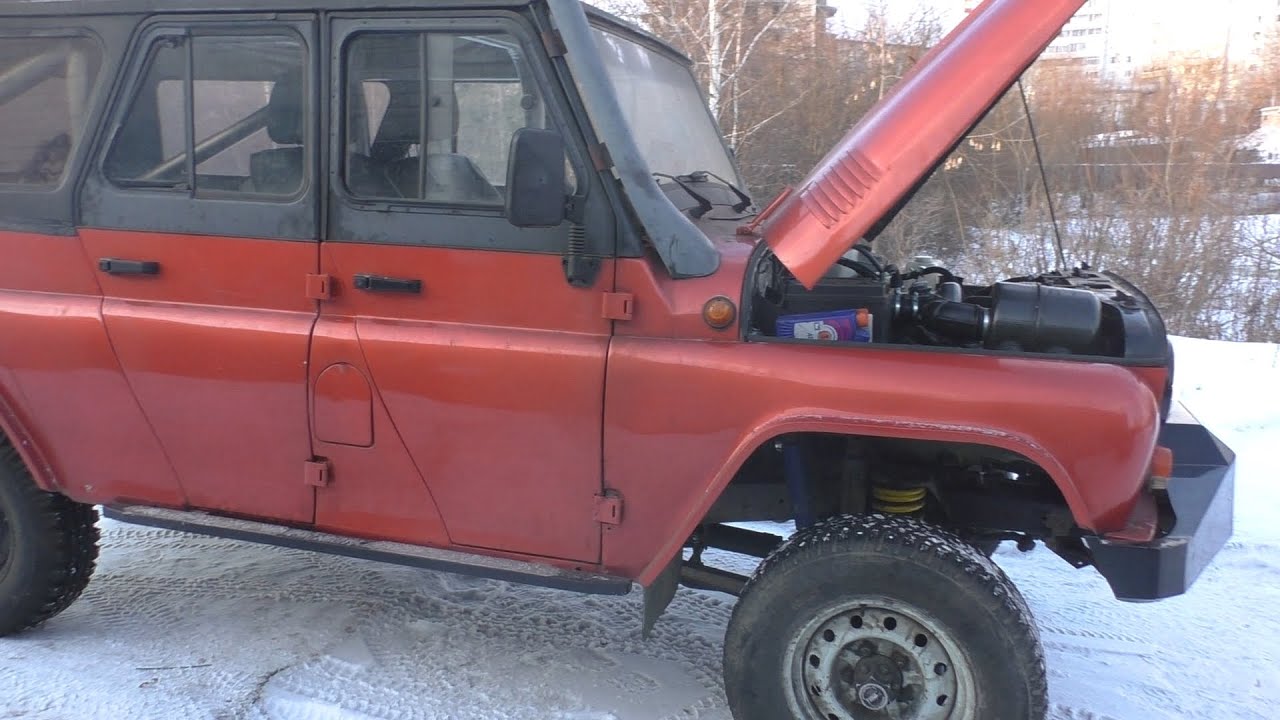 УазТех: Установка om617 с АКПП на 