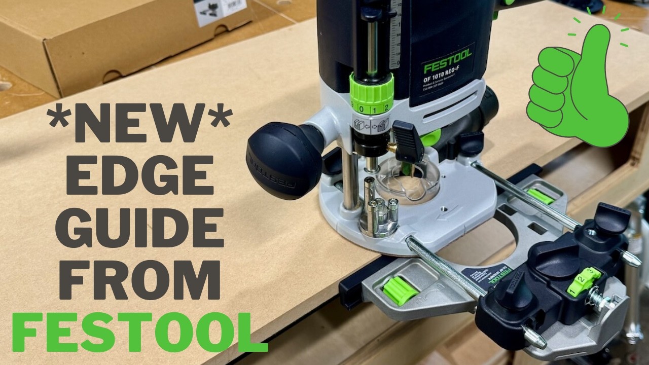 Совершенно новый (2024) упор для фрезера Festool OF 1010 — удалось ли Festool наконец-то сделать ...