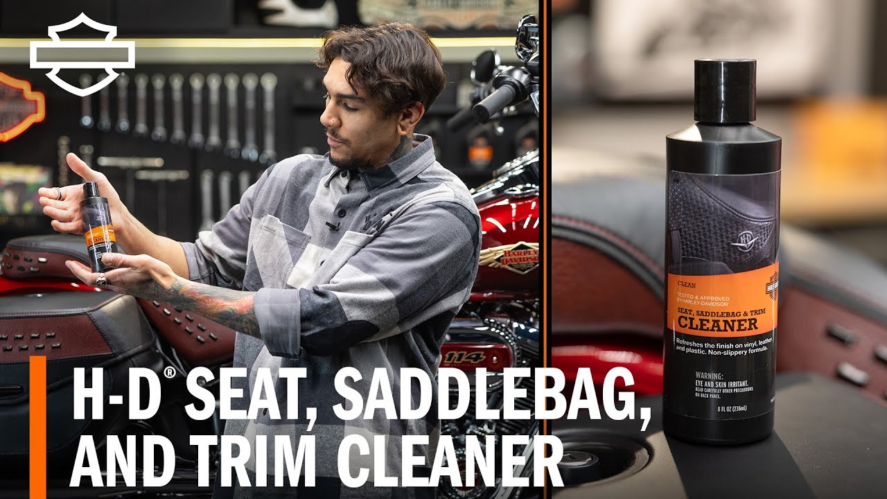 Harley-Davidson Seat, Saddlebag and Trim Cleaner Overview