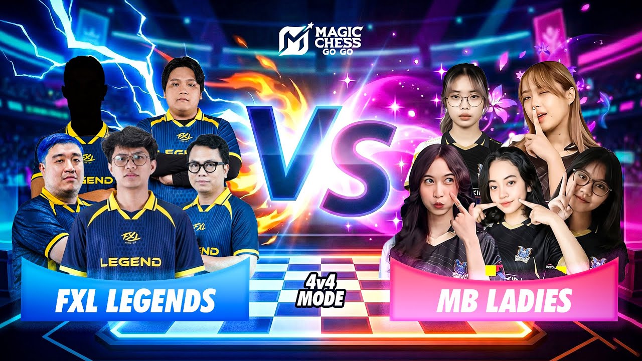 4V4 vs MB LADIES!! SCRIM CATUR AJAIB - #MLBBIDCreator #MCGGIDCreators