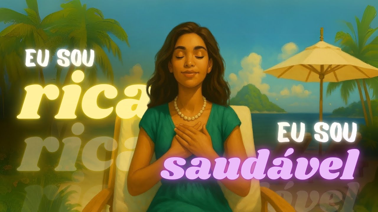 EU SOU SAUD&Aacute;VEL, E RICA, RECEBO TODO O AMOR EM MINHA VIDA | Mantra da SA&Uacute;DE e RIQUEZA #leidaatra&ccedil;&atilde;o