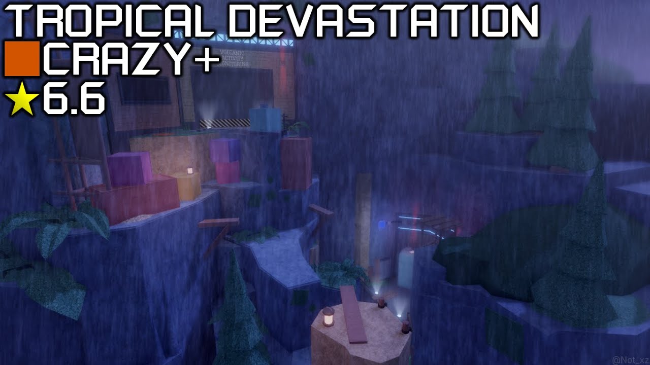 Roblox: FE2 Community Maps - Tropical Devastation (Crazy+ - 6.6)