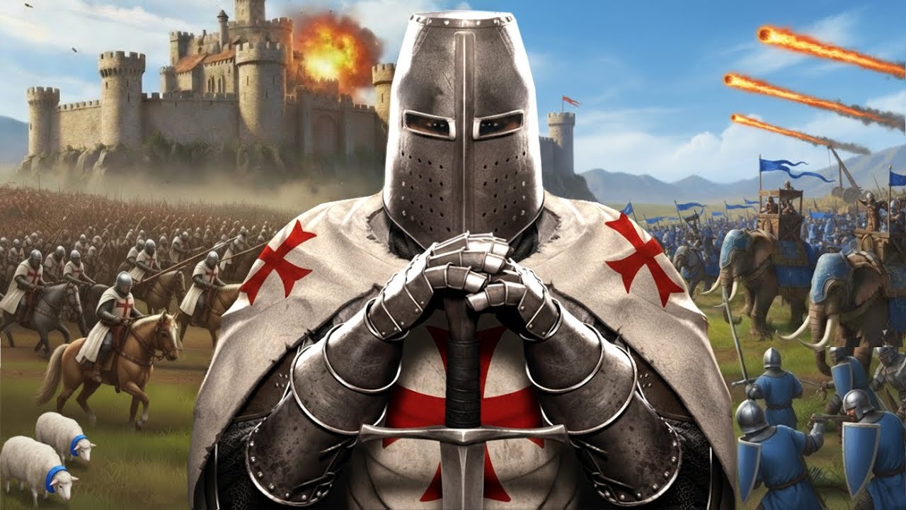FURIA TEMPLARIA en AGE of EMPIRES 4 &iexcl;2 Horas de Rankeds Nivel Platino!