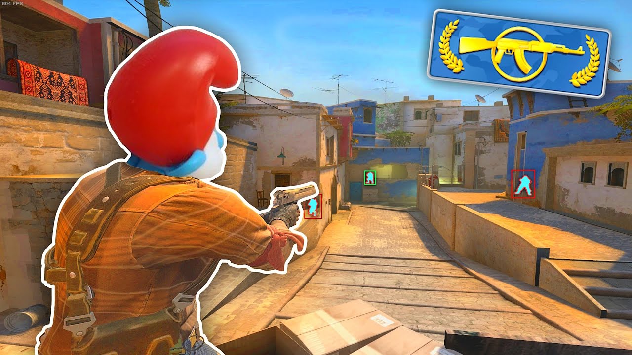 he was CHEATING and SMURFING ?