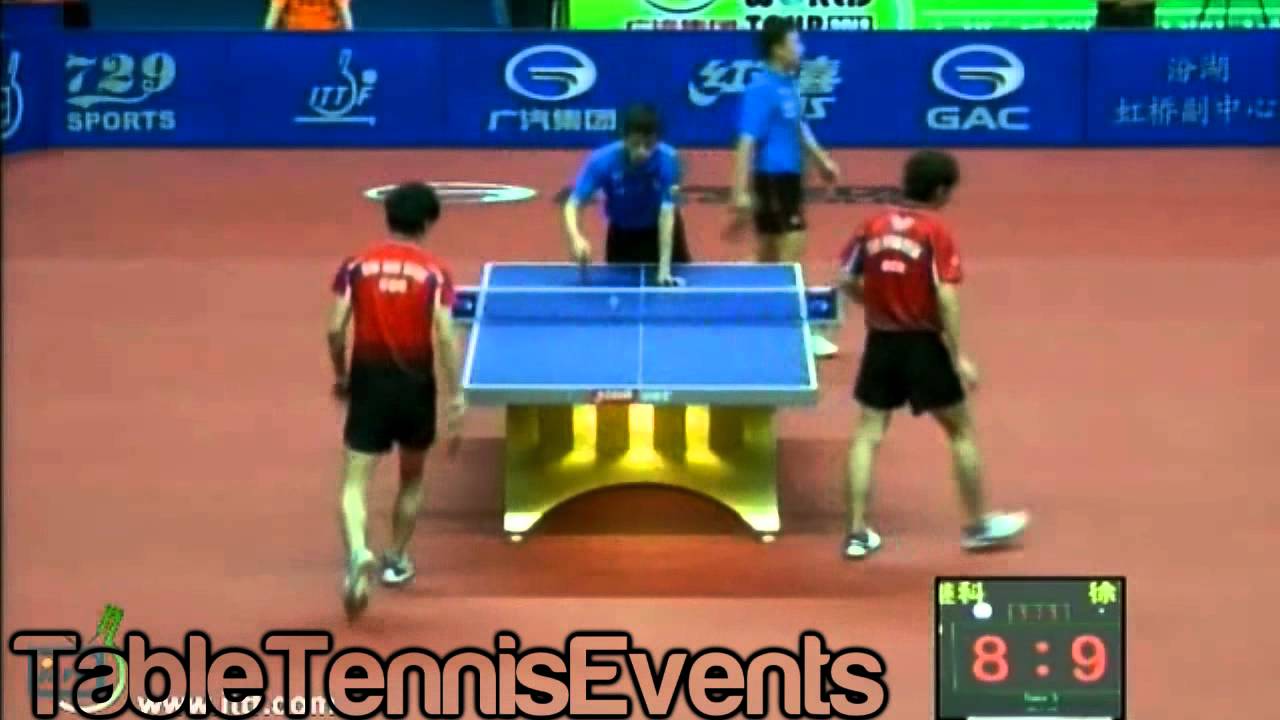 Ma Lin/Zhang Jike Vs Kim Minseok/Seo Hyun Deok : 1/2 Final [China Open 2012]