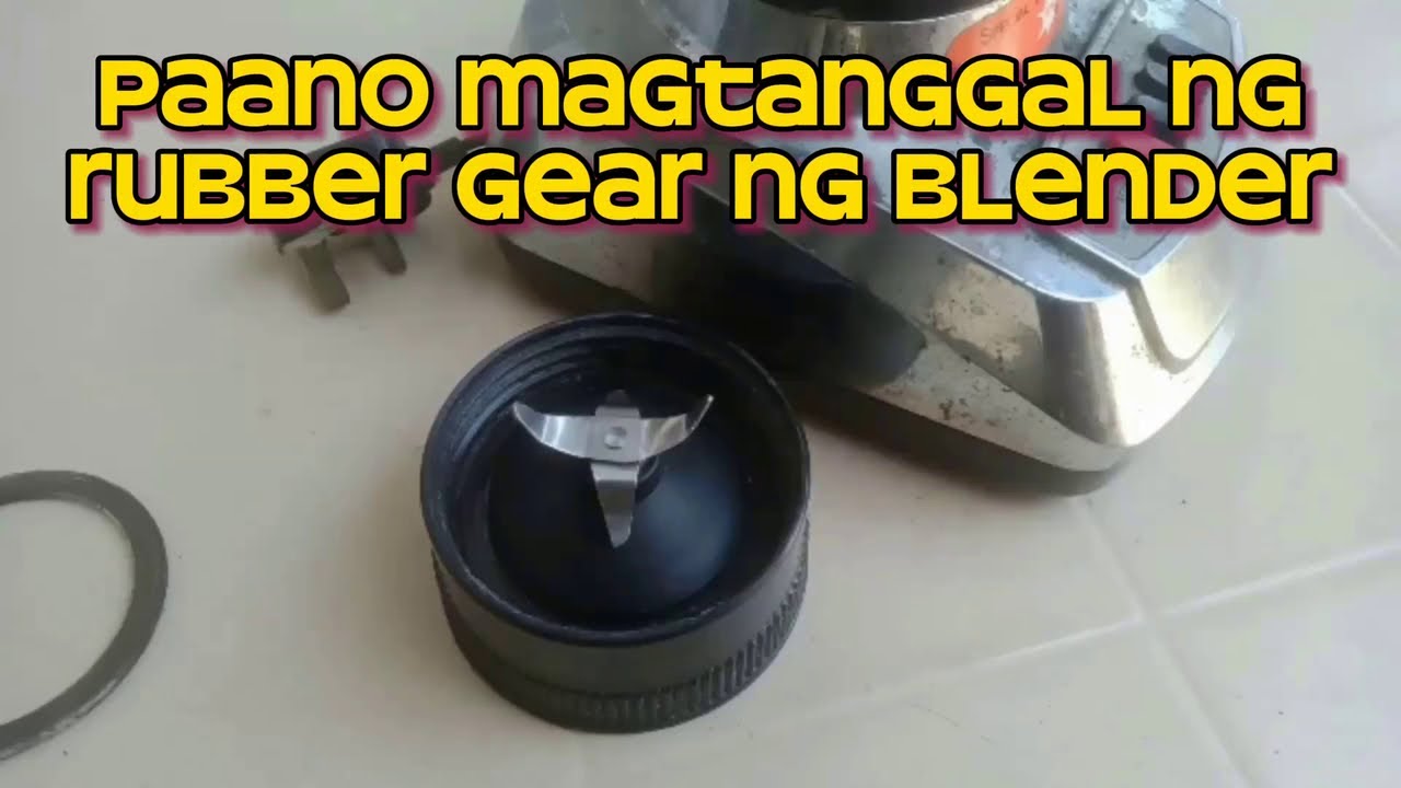 GANITO GAWIN UPANG MADALING TANGGALIN ANG RUBBER GEAR NG BLENDER I Do-It-Yourself Vise MotoVlog