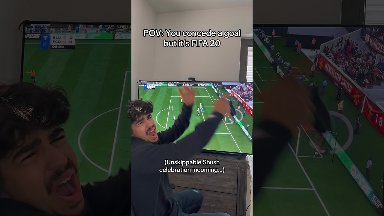 TAK się czułem, tracąc bramkę w grze FIFA 20: 😭💯 #gry #fifa #fifa20 #nostalgia