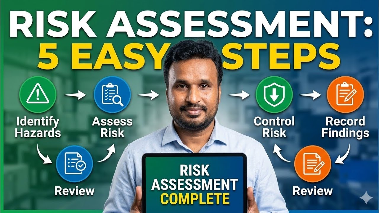 HSEMINDSETmm is live  5 steps of Risk assessment