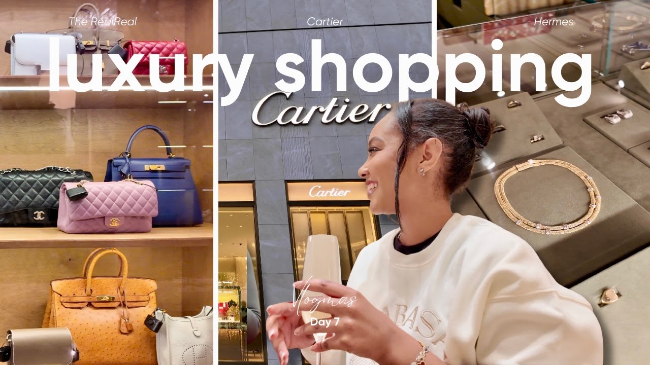 Vlogmas Day 7: LUXURY SHOPPING HAUL/GIRLS TALK 