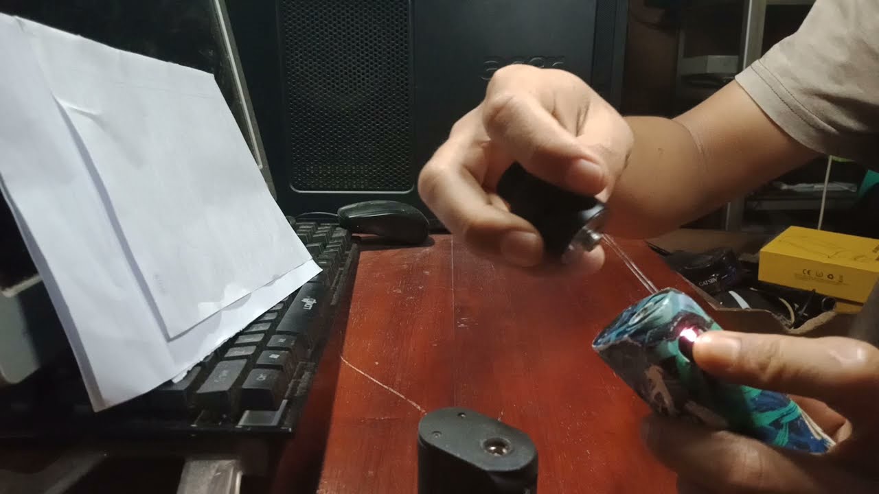 cara mengatasi Manto mini 90wt lampu kelap kelip