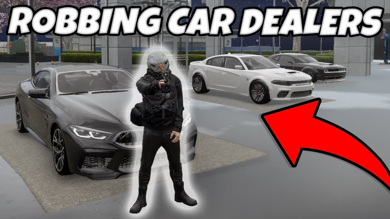 I Robbed a Car Dealership in GTA RP!