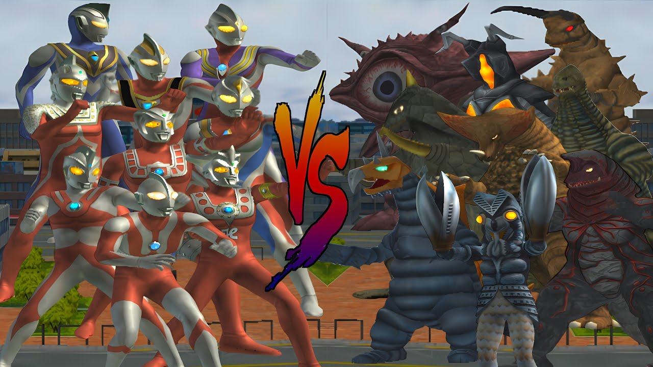 ウルトラマン VS ALIEN BALTAN, ULTRAMAN ACE VS GOLZA, LEO VS VAKISHIM, ASTRA VS GOMORA #ウルトラマン #ultraman