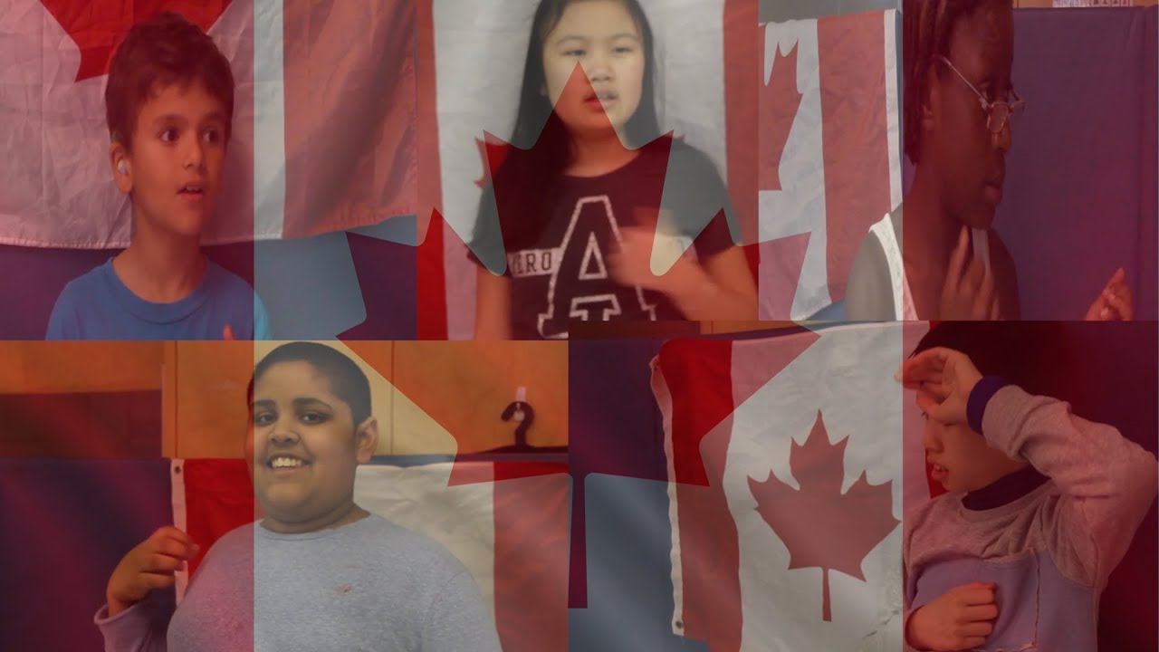 O Canada: Maple Creek P.S. (Sign Language)