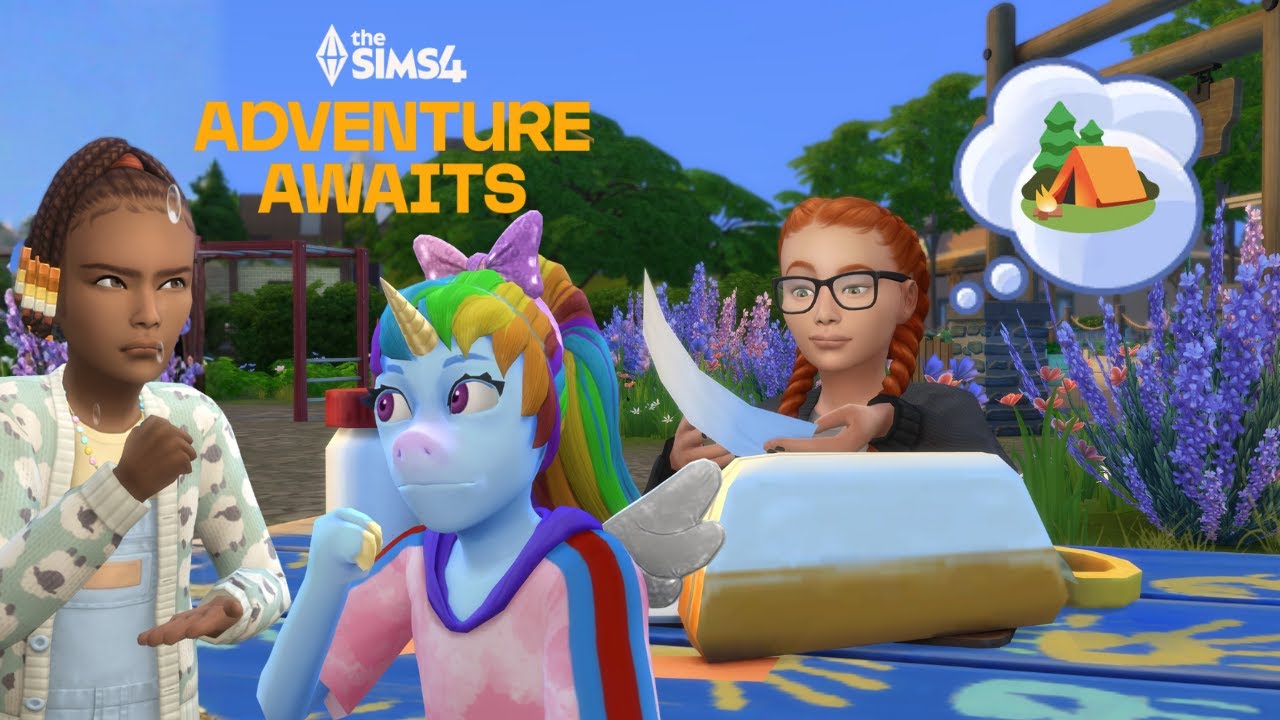 The Sims 4: Adventure Awaits Let’s Play Part 1! 🏕️