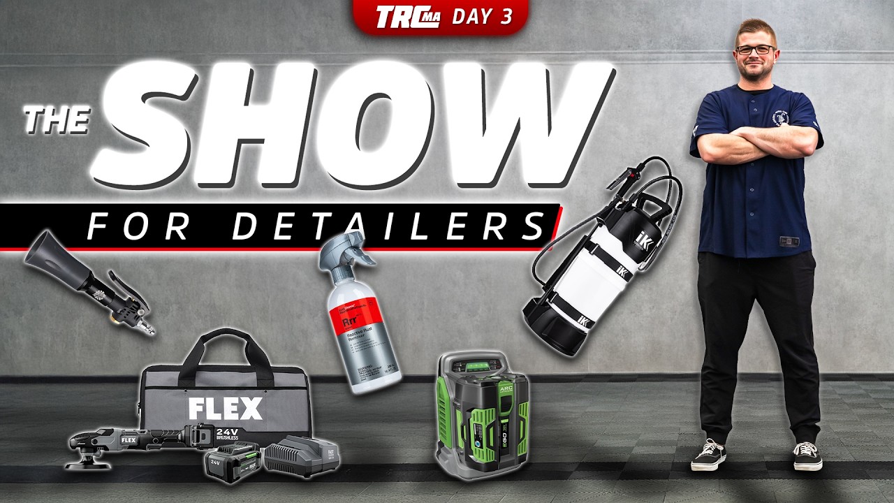 TRCMA 2026 Day 3 | New Auto Detailing Products & Live Demonstrations