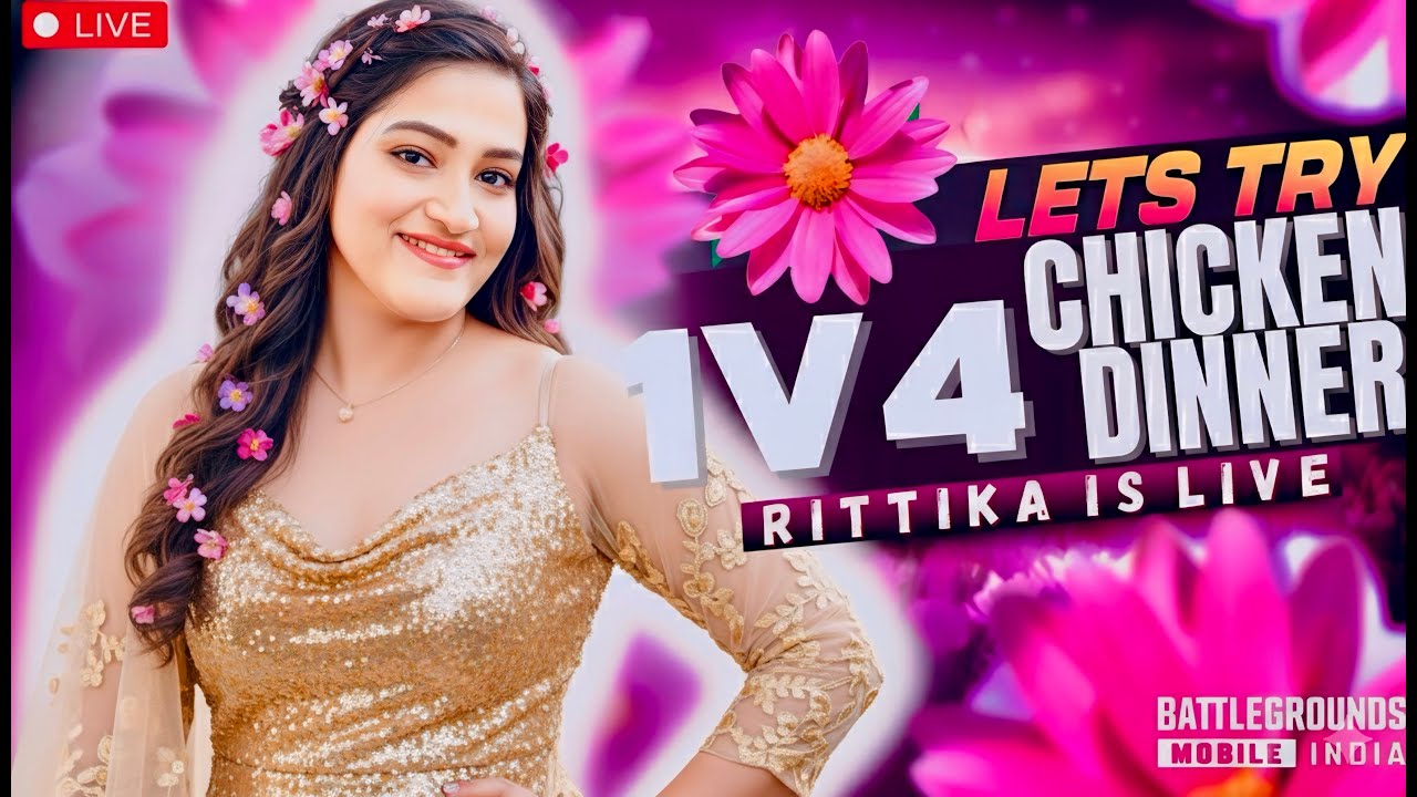 BGMI LIVE Girl New Update Classic Livik Facecam❤️1v4🥰#custom #bgmilive #pubgmobile #pmgc