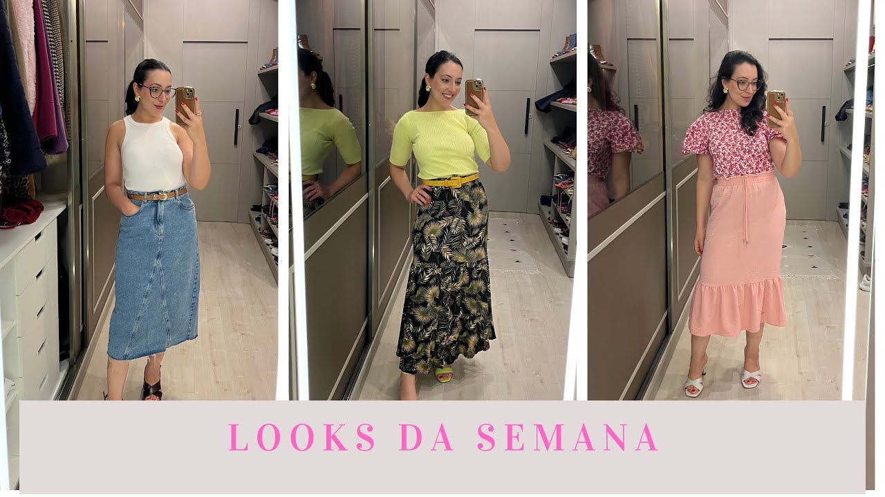 Looks da semana! Semana curta!