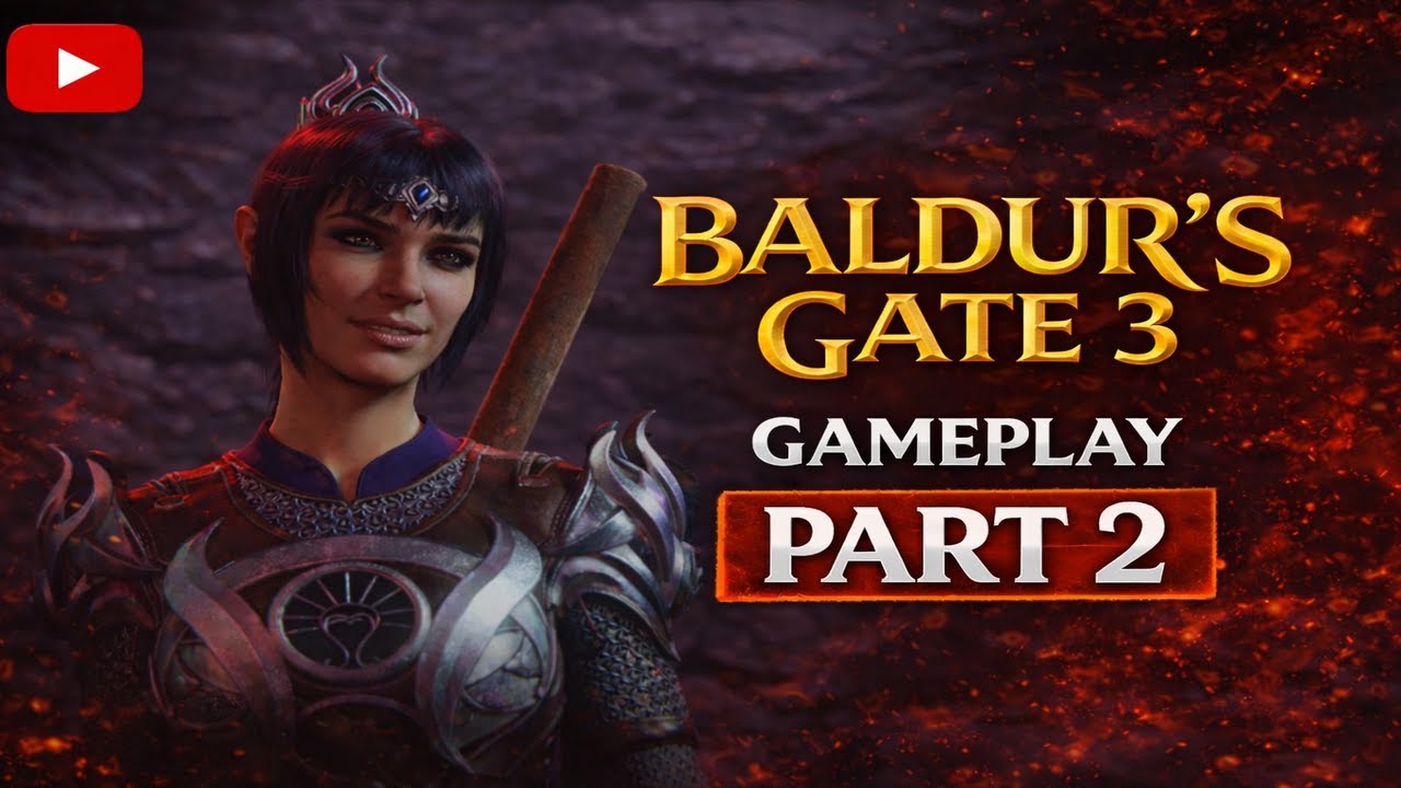 Baldur’s Gate 3 #2 Пытаемся понять что у вас здесь происходит/Первое подземелье