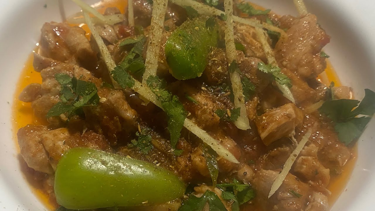 Chicken boneless charsi karahi 