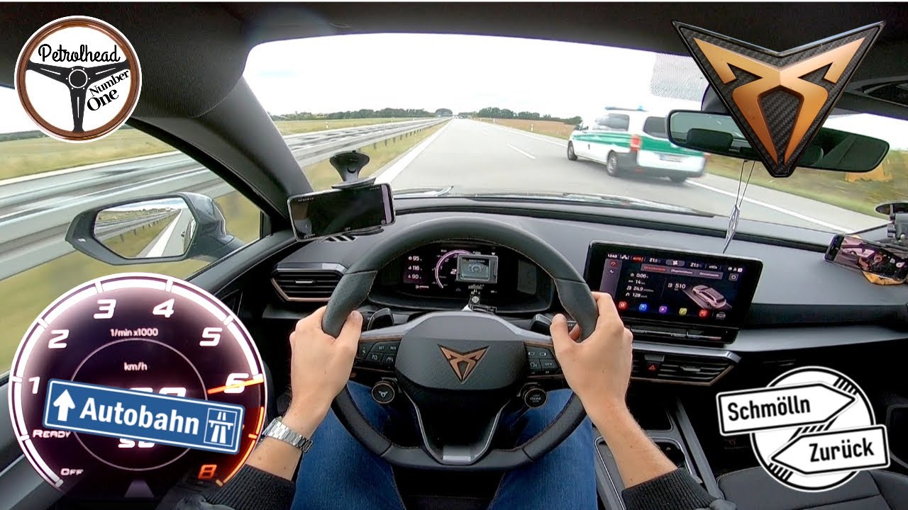 2021 Cupra Leon Sportstourer 2.0 TSI | V-max. Próba autostradowa.