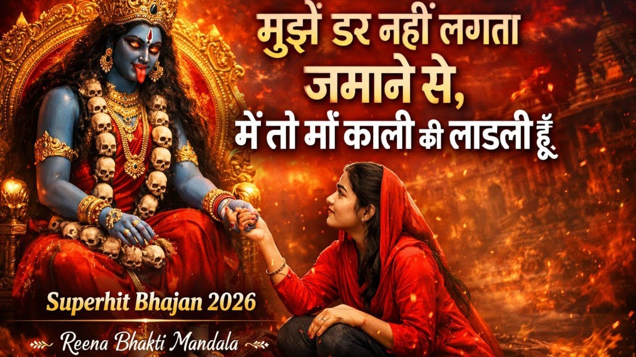 मुझे डर नहीं लगता जमाने से | माँ काली की लाडली | Heart Touching Bhajan | Superhit Bhajan 2026