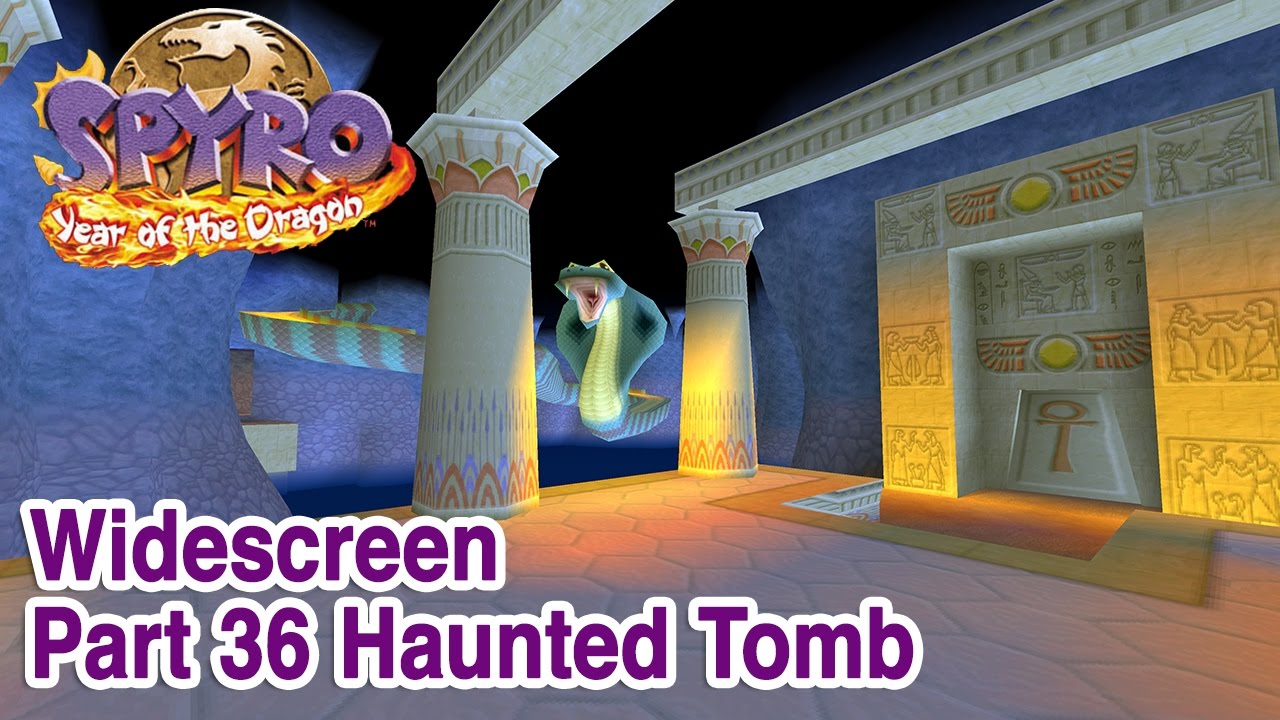 Spyro 3 - Part 36: Haunted Tomb | [HD] [PS1] [Widescreen Hack]