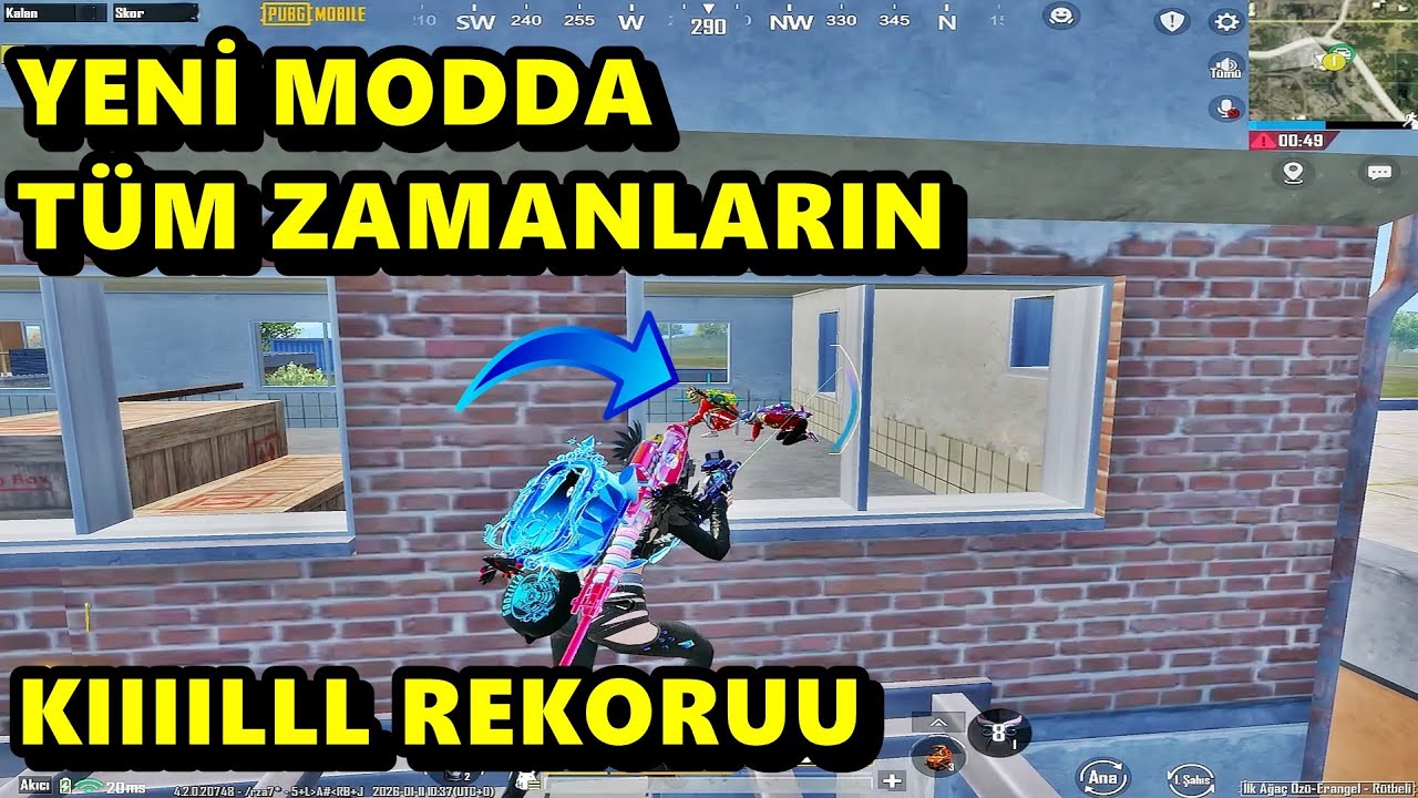 KÜFÜR ETTİ TÜM ZAMANLARIN KIIILL REKORUNU KIRDIM ! BATUR GAME SOLO SQUAD PUBG MOBİLE