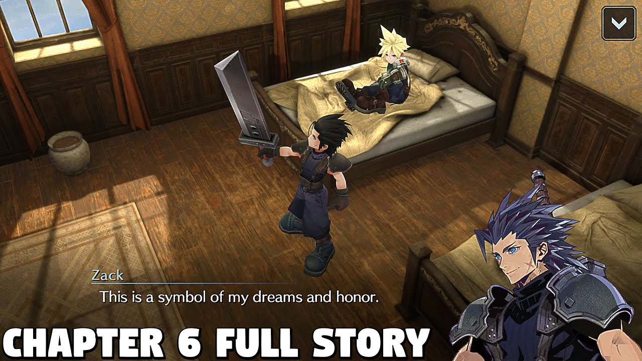 Final Fantasy 7 Ever Crisis - Crisis Core Chapter 6 FULL STORY