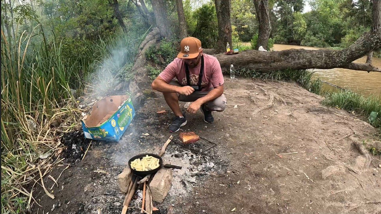 lluvia pesca y cocina