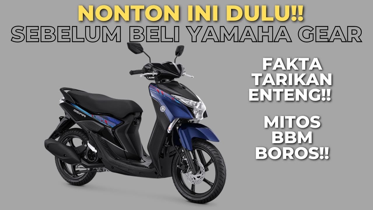 Pengalaman Pakai Yamaha GEAR Generasi Pertama!!