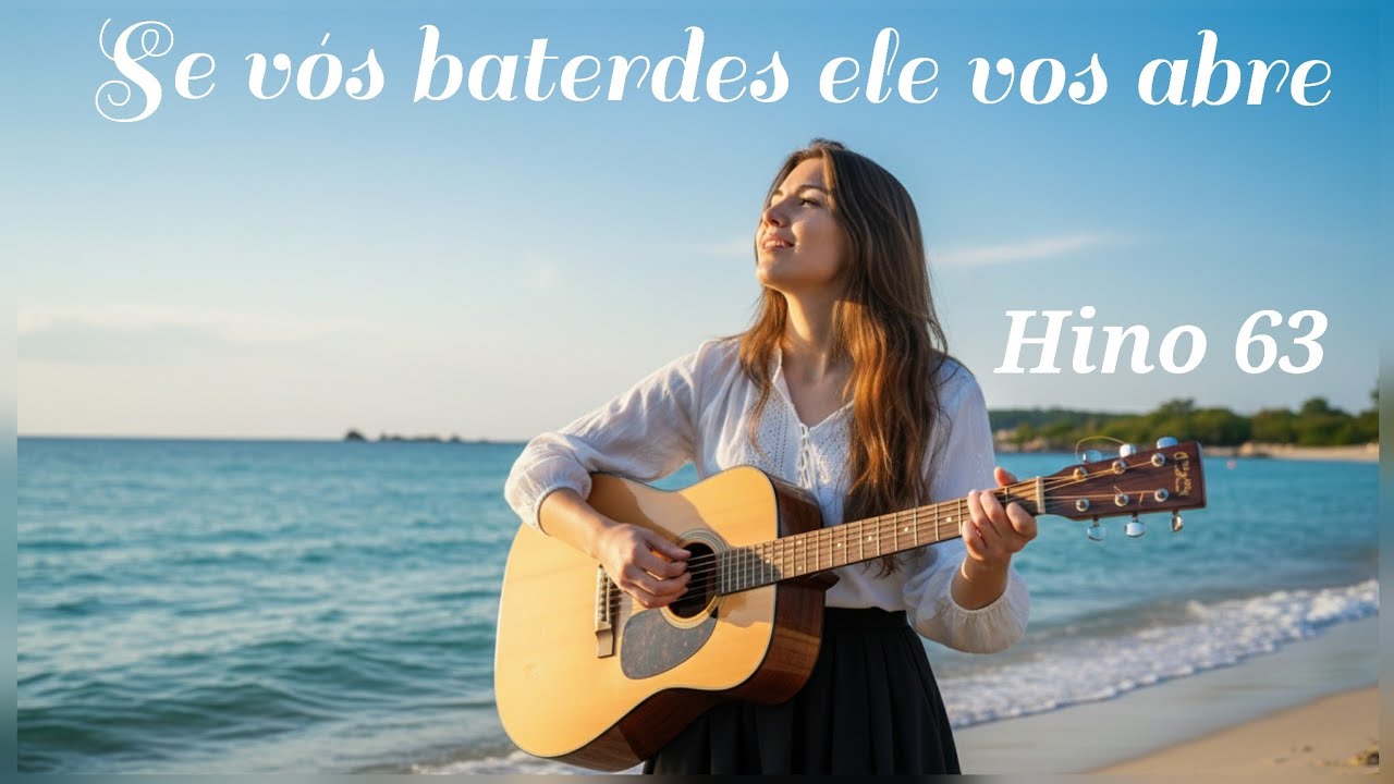 Hino 63 CCB - Se vós baterdes ele vos abre - Hinário 5