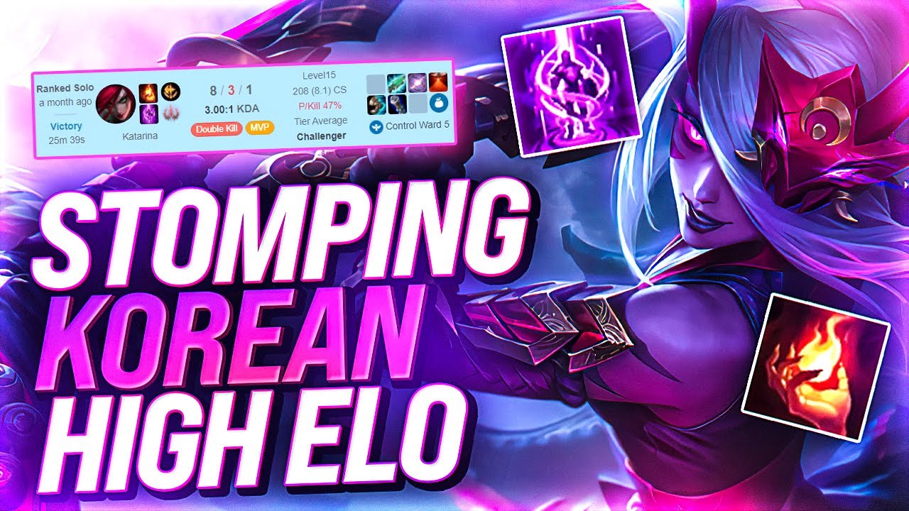 SHOWMAKER stomping FAKER with the NEW Rank 1 KATARINA Strategy  *NO FLASH???*