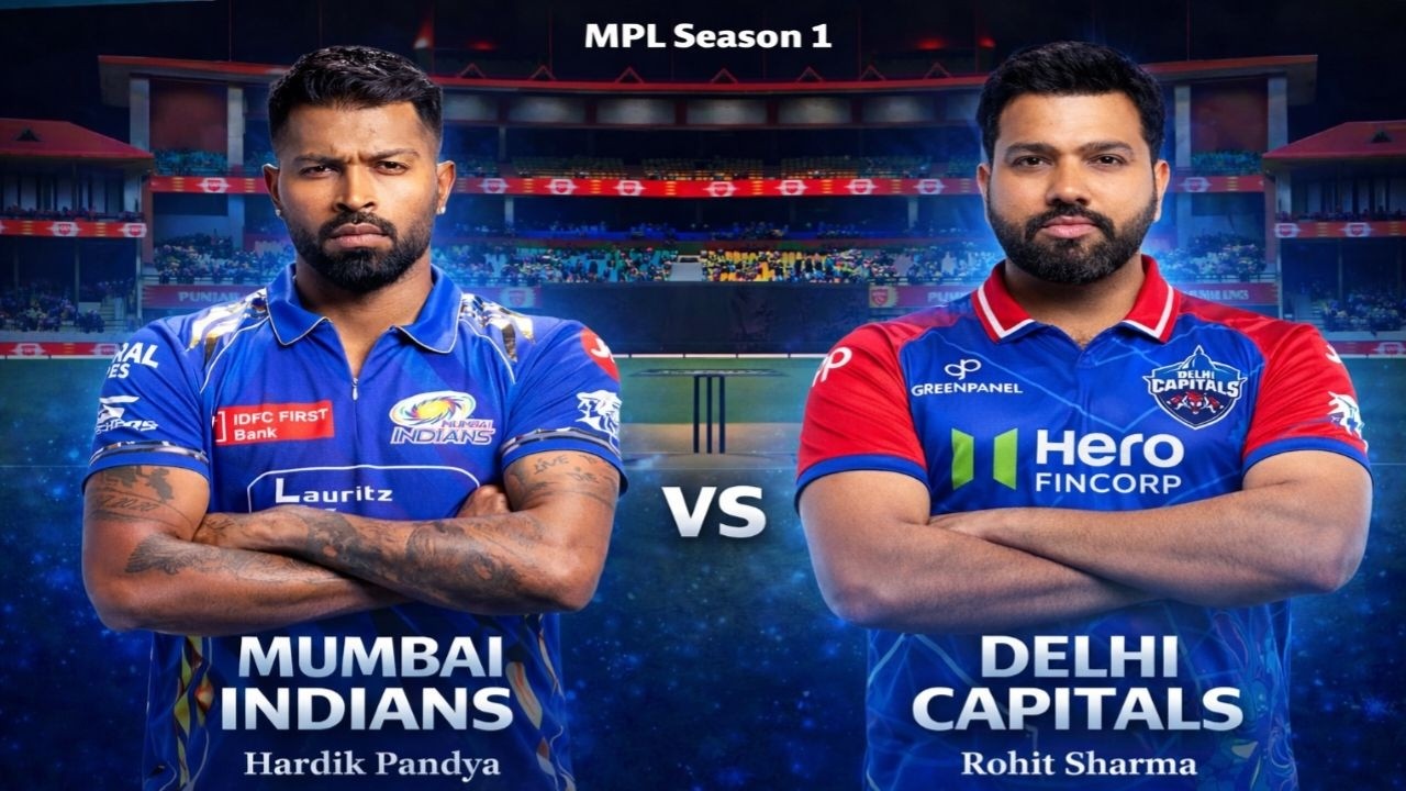 MI VS DC MPL SEASON 1  LIVE STREAM | MADDYGAMING | CRICKET 26